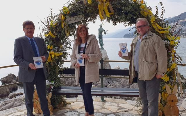 Turistička zajednica grada Opatija predstavila novu mapu Lungomare, prvu u nizu aktivnosti povodom 110 godina od dovršetka obalnog šetališta